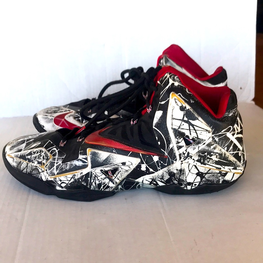 COPY - Nike Lebron 11 graffiti shoes